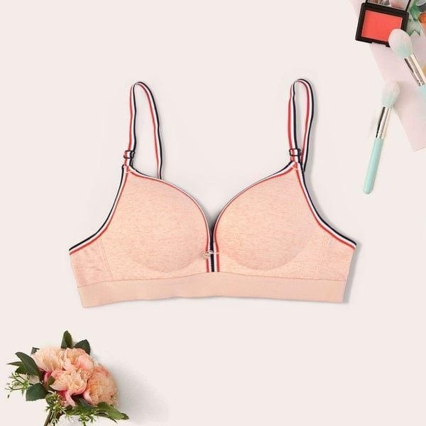 Cotton Plain Push Up Bra