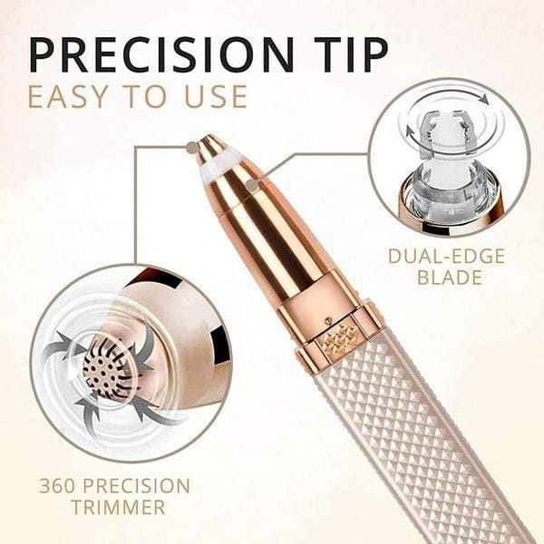 2 In 1 Painless Face Remover And Trimmer Tool