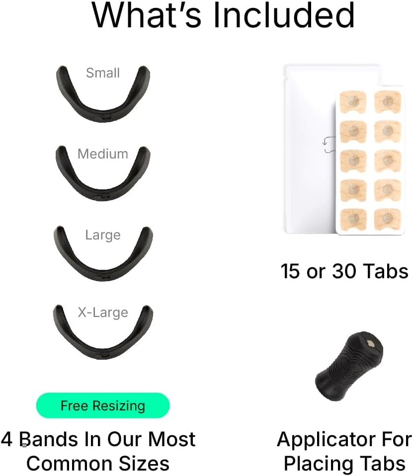 Intake Breathing Nasal Strip Starter Kit (15 Count, Black) - Boost Oxygen Intake, Reduce Snoring, Improve Sleep Quality