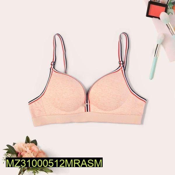 Cotton Plain Push Up Bra