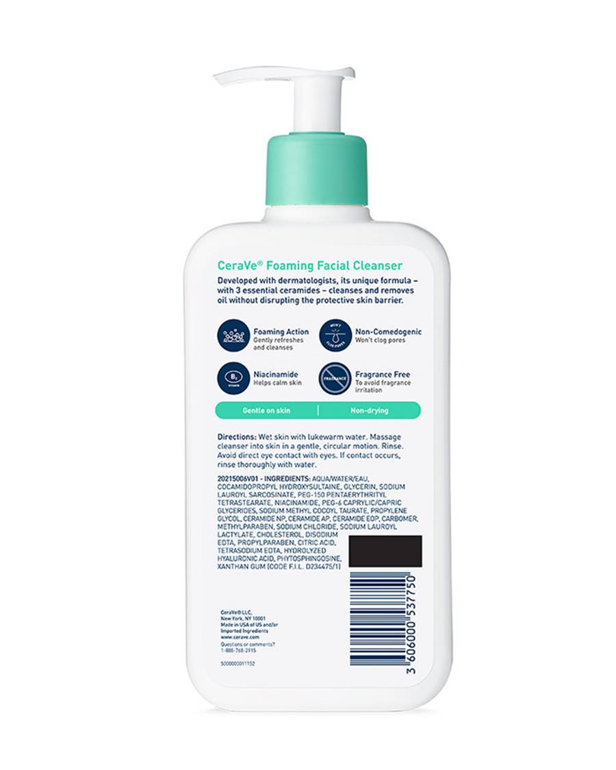 Cerave Foaming Facial Cleanser 355ML