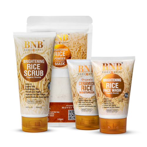 BNB Rice Glow Facial Kit 4 in 1