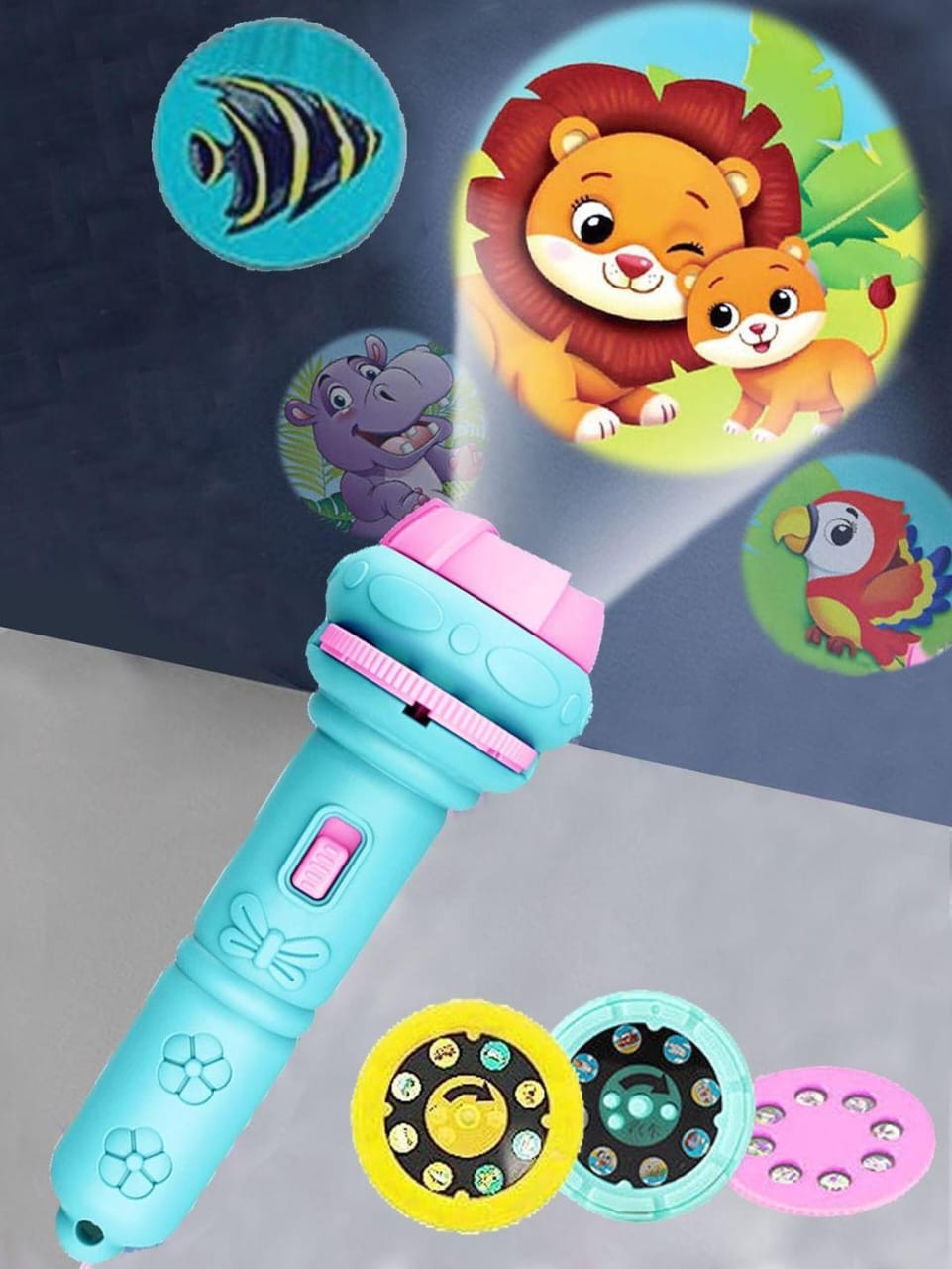 Flashlight Projection Toy For Kids