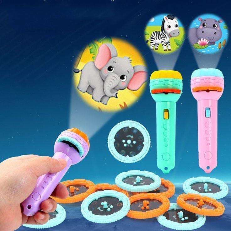 Flashlight Projection Toy For Kids