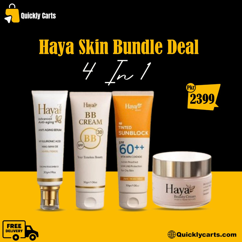 Haya Beauty 4-in-1 Kit – Glow Up with Confidence