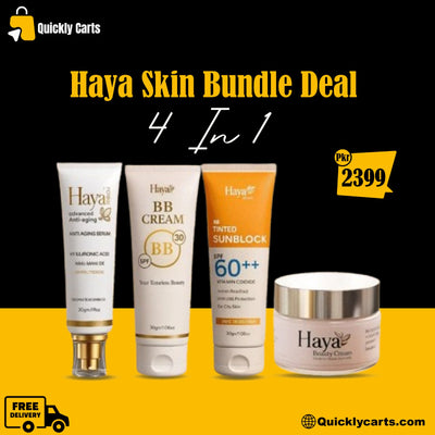 Haya Beauty 4-in-1 Kit – Glow Up with Confidence