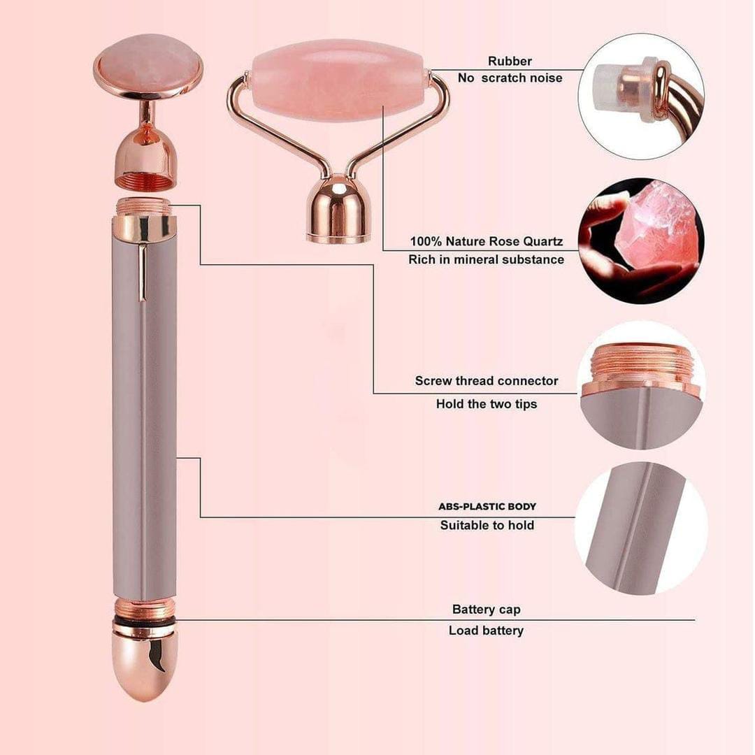 Micro Vibrating Facial Roller And Massager